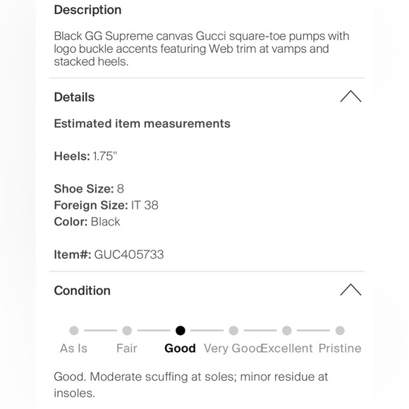 Gucci Web-trimmed GG Supreme Pumps - Picture 7 of 10